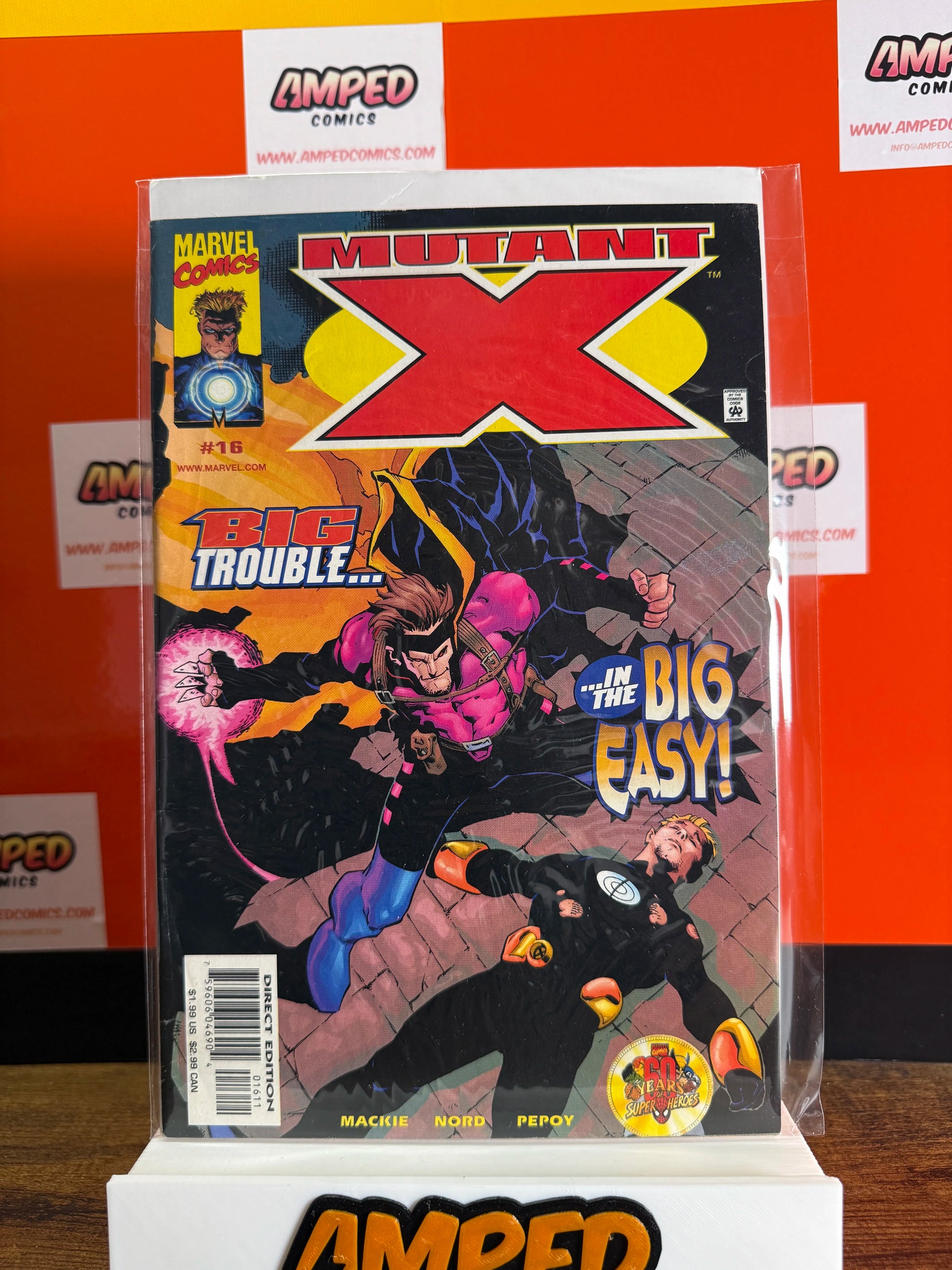 Mutant X 16 Marvel Comics 1999 Big Trouble in the Big Easy