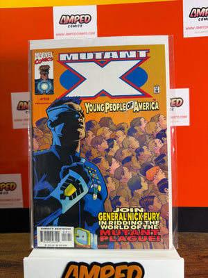 Mutant X 18 Marvel Comics 1999 Nick Fury Appearance