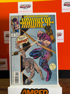 Hawkeye 4 Marvel Comics April 1983 Final Chapter