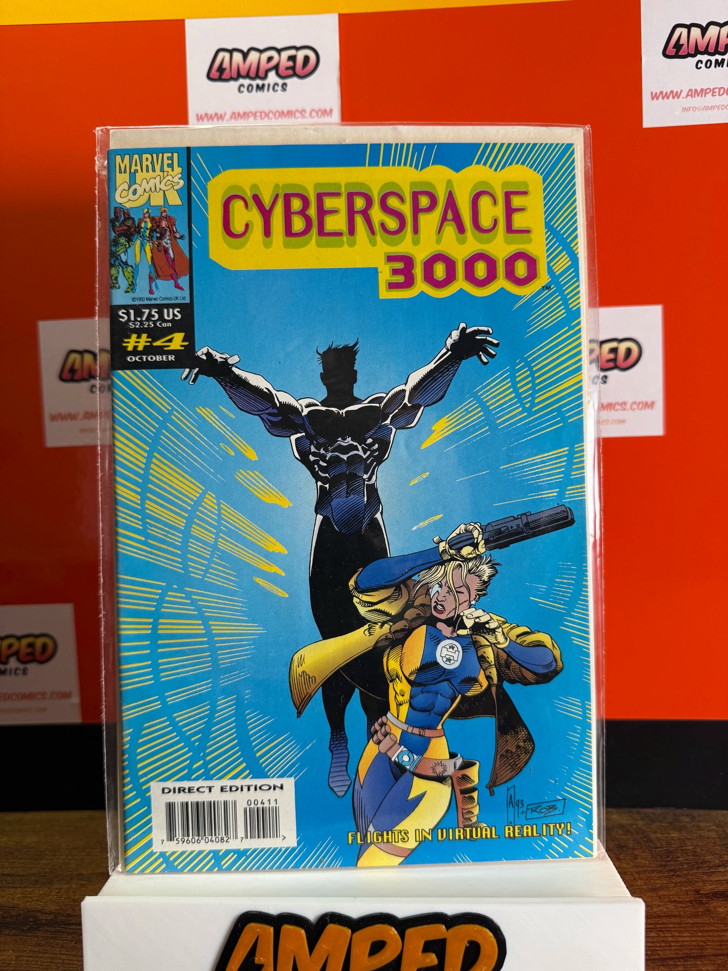 Cyberspace 3000 4 Marvel Comics October 1993
