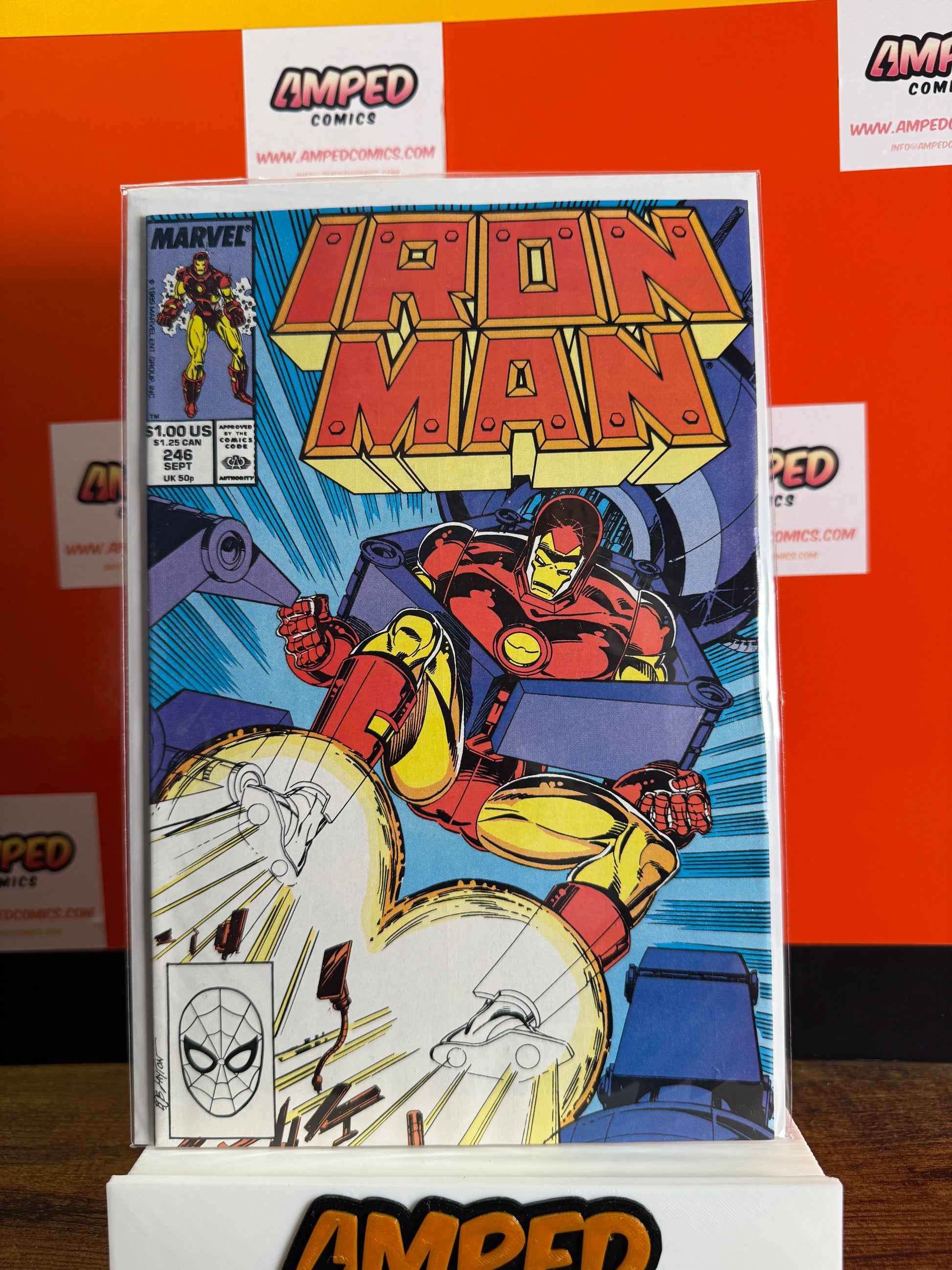Iron Man 246 Marvel Comics September 1989