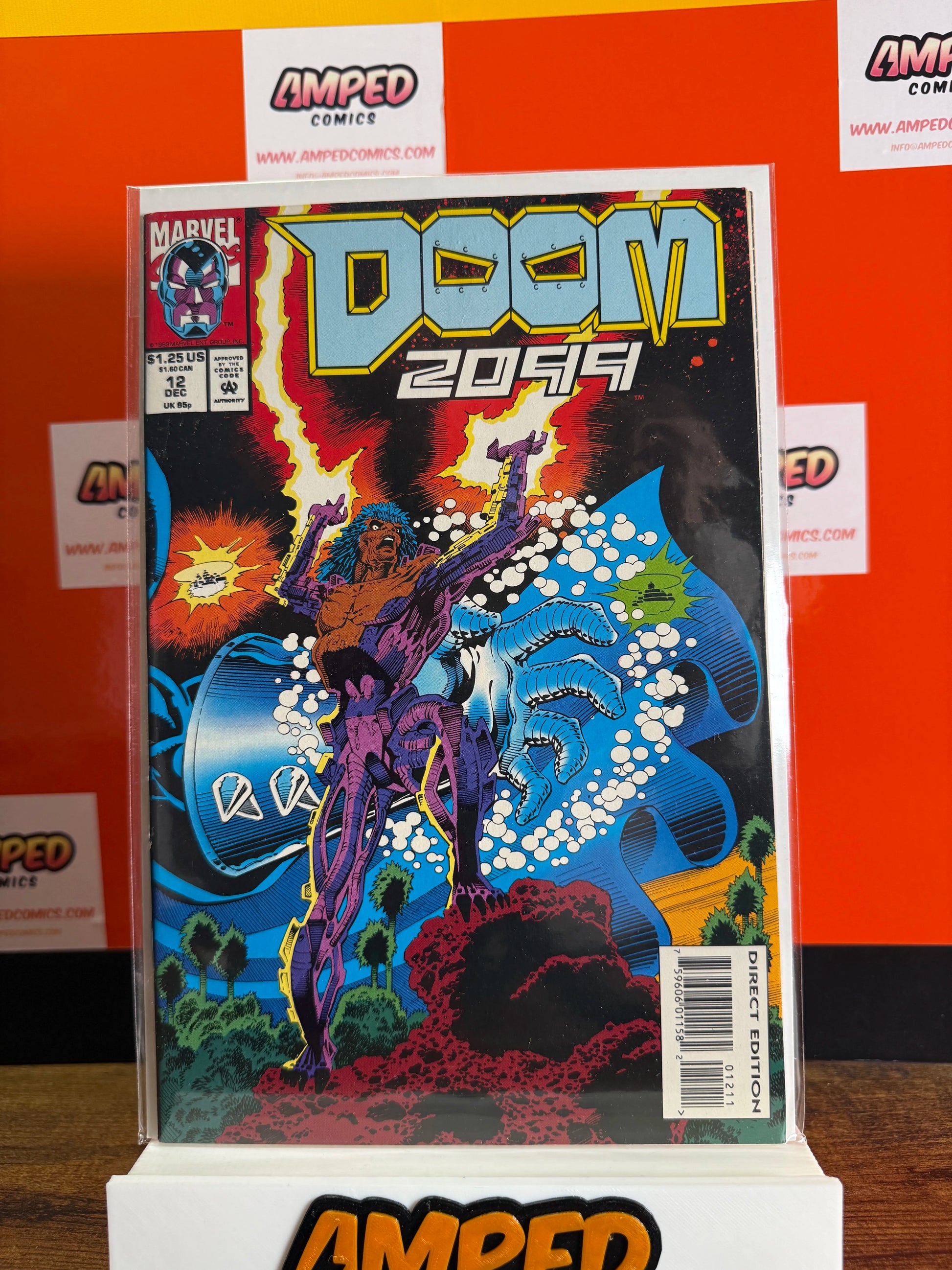 Doom 2099 12 Marvel Comics Dec 1993 Direct Edition