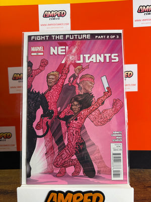 New Mutants 48 Marvel Comics Fight the Future Part 2 of 3