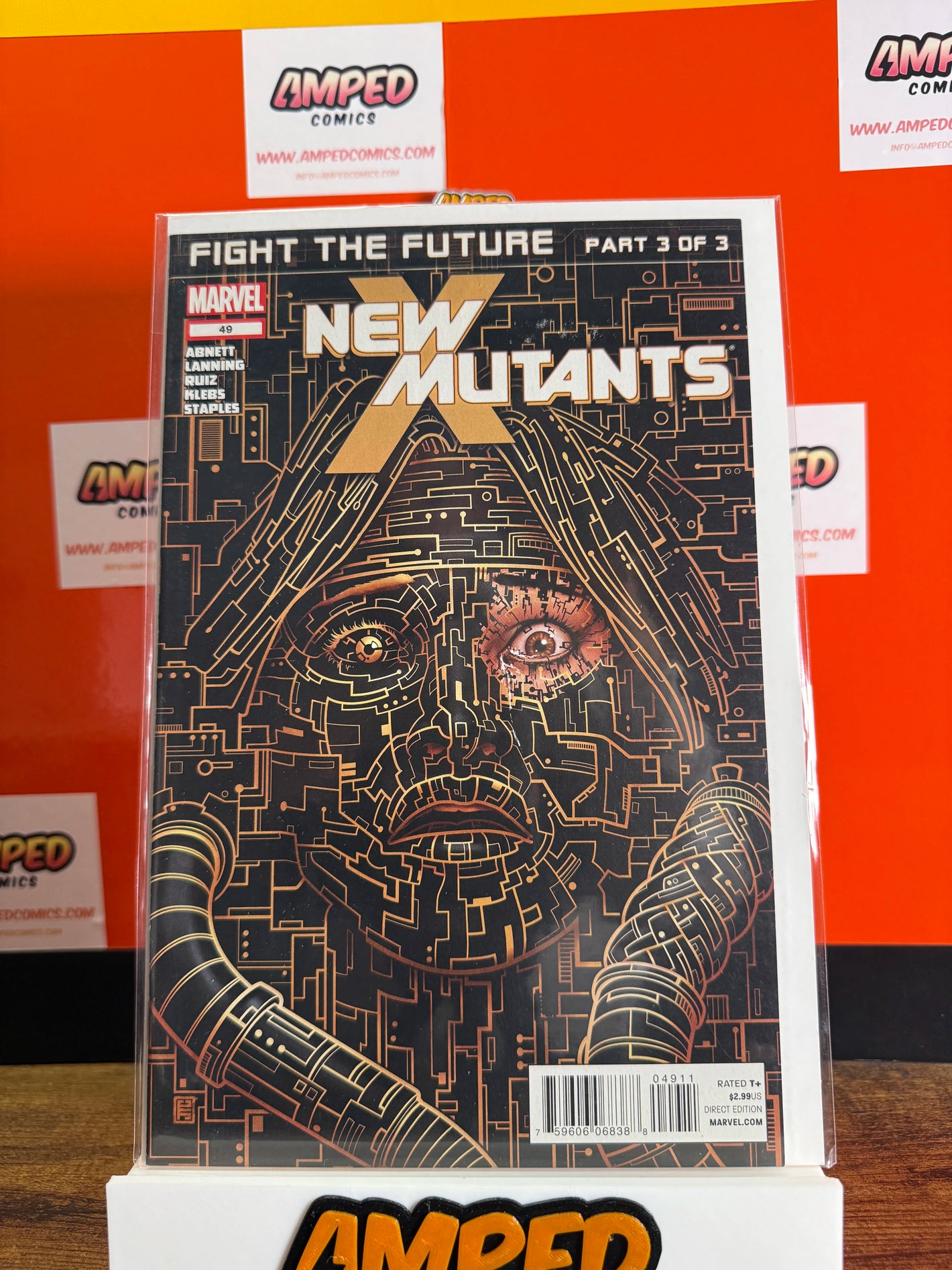 New Mutants 49 Marvel Comics Fight the Future Part 3 of 3