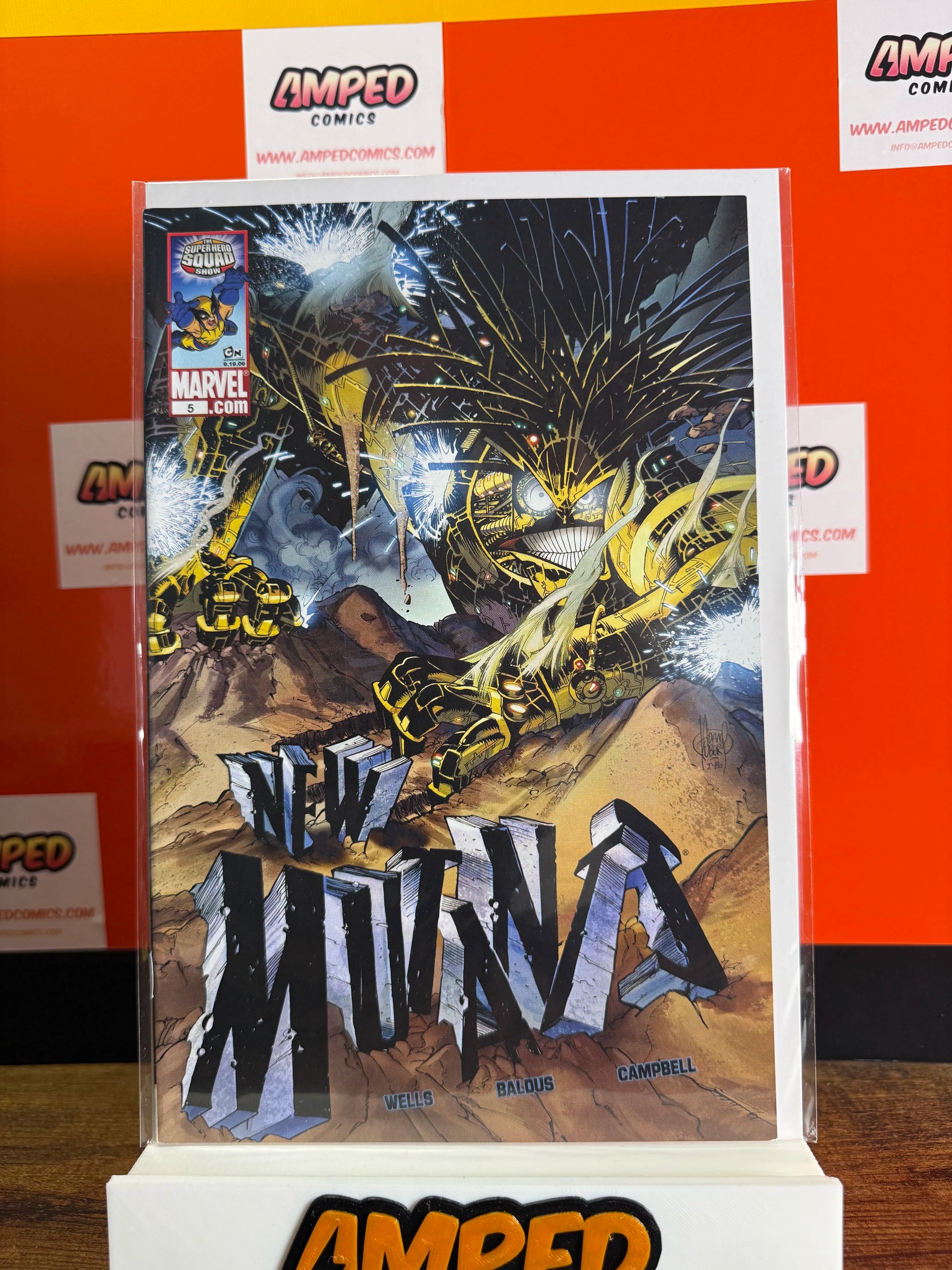New Mutants 5 Marvel Comics 2009 Wells Baldeon Campbell