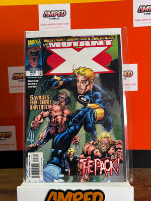 Mutant X 3 Marvel Comics Dec 1998 Wolverine Sabretooth Wildchild
