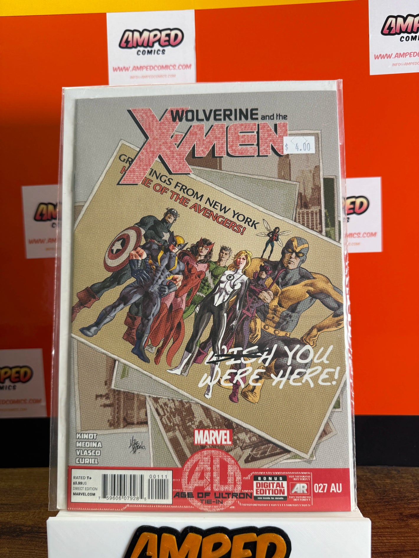 Wolverine and the X-Men 27 AU Marvel Comics Age of Ultron Tie-In