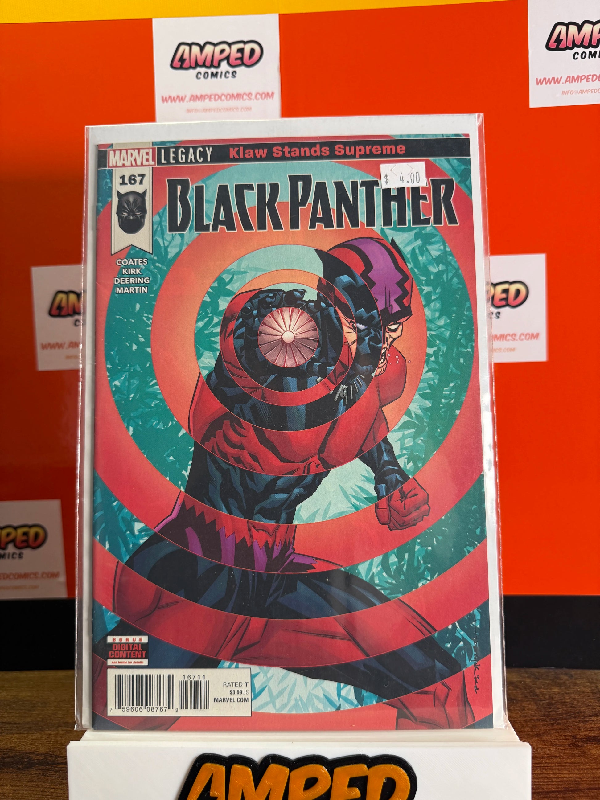 Black Panther 167 Marvel Legacy Klaw Stands Supreme