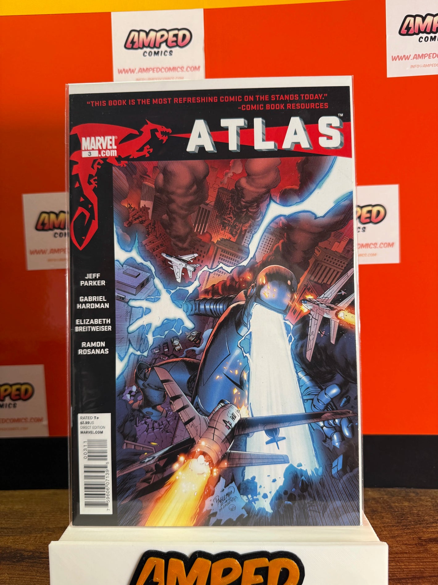 Atlas 3 Marvel Comics Jeff Parker Gabriel Hardman 2010