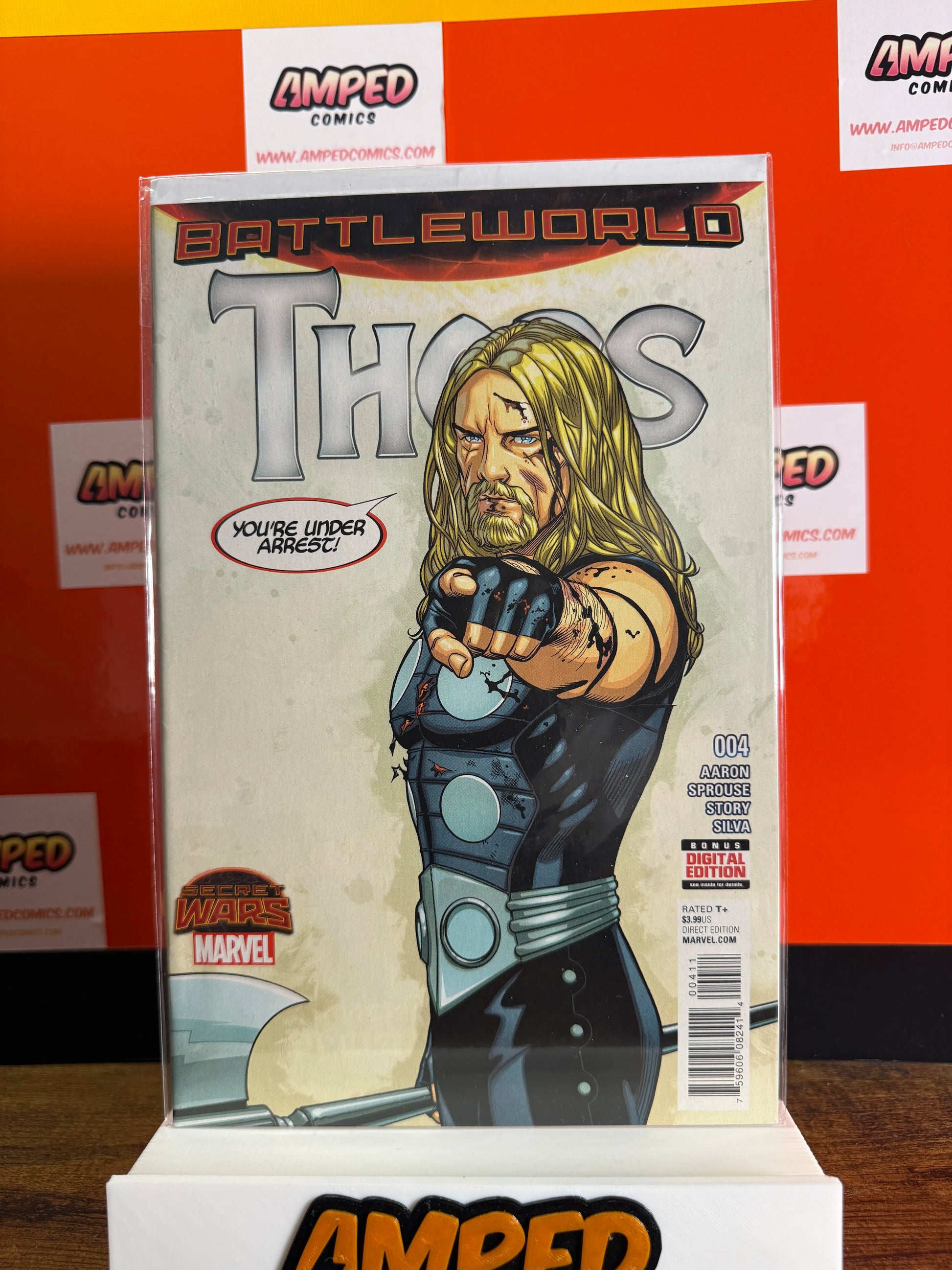 Battleworld Thors 4 Marvel Comics Secret Wars 2015
