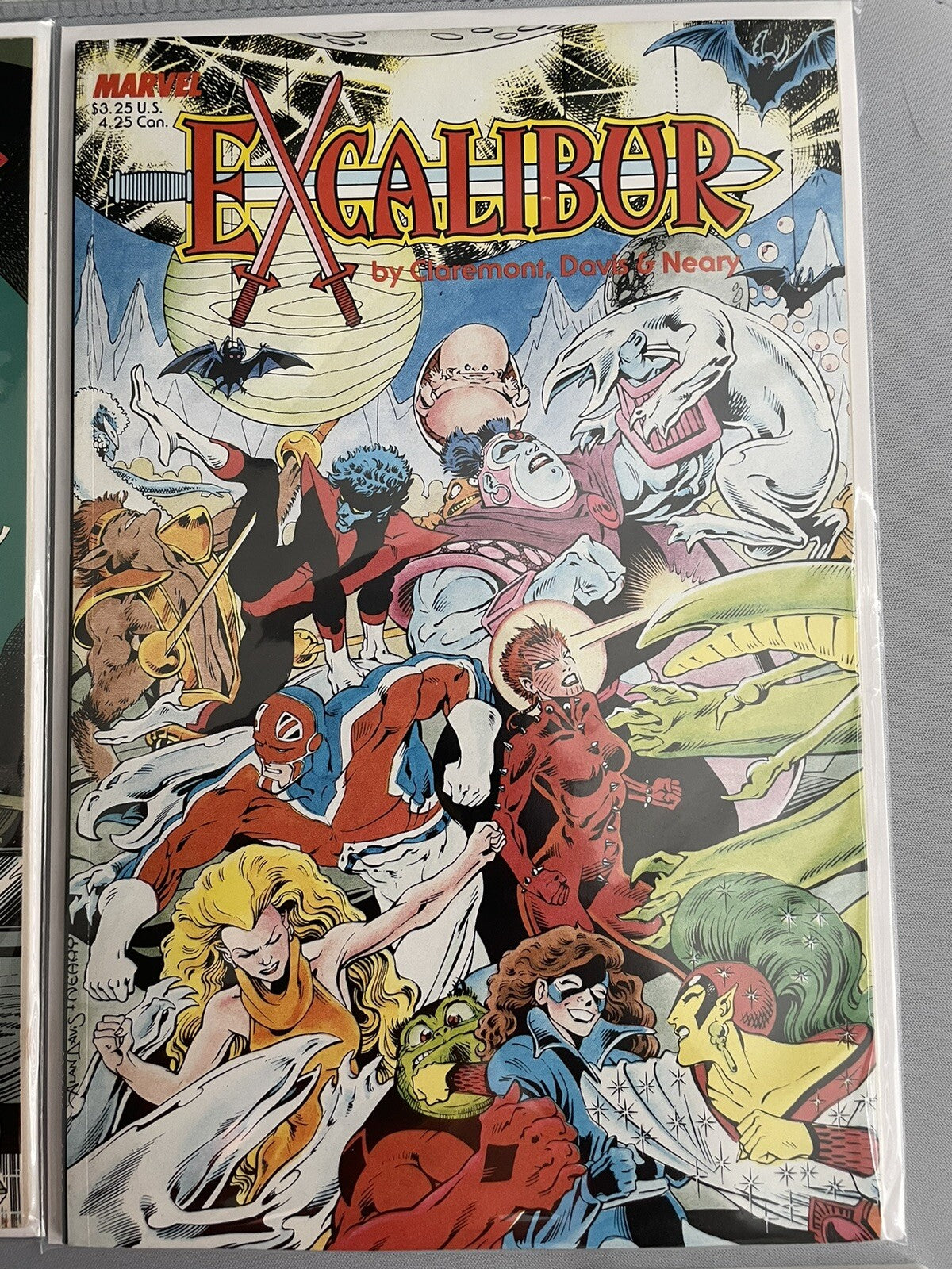 Excalibur 5 Comics. Issues 6-9. Very Good Condition.