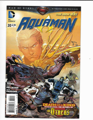 AQUAMAN #20 DC COMICS THE NEW 52 JULY 2013