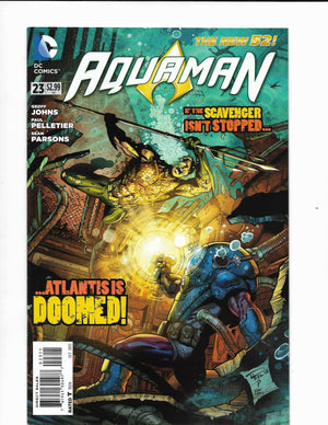 AQUAMAN #23 DC COMICS THE NEW 52 Date 2013