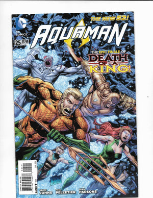 AQUAMAN #25 DC COMICS THE NEW 52 2013