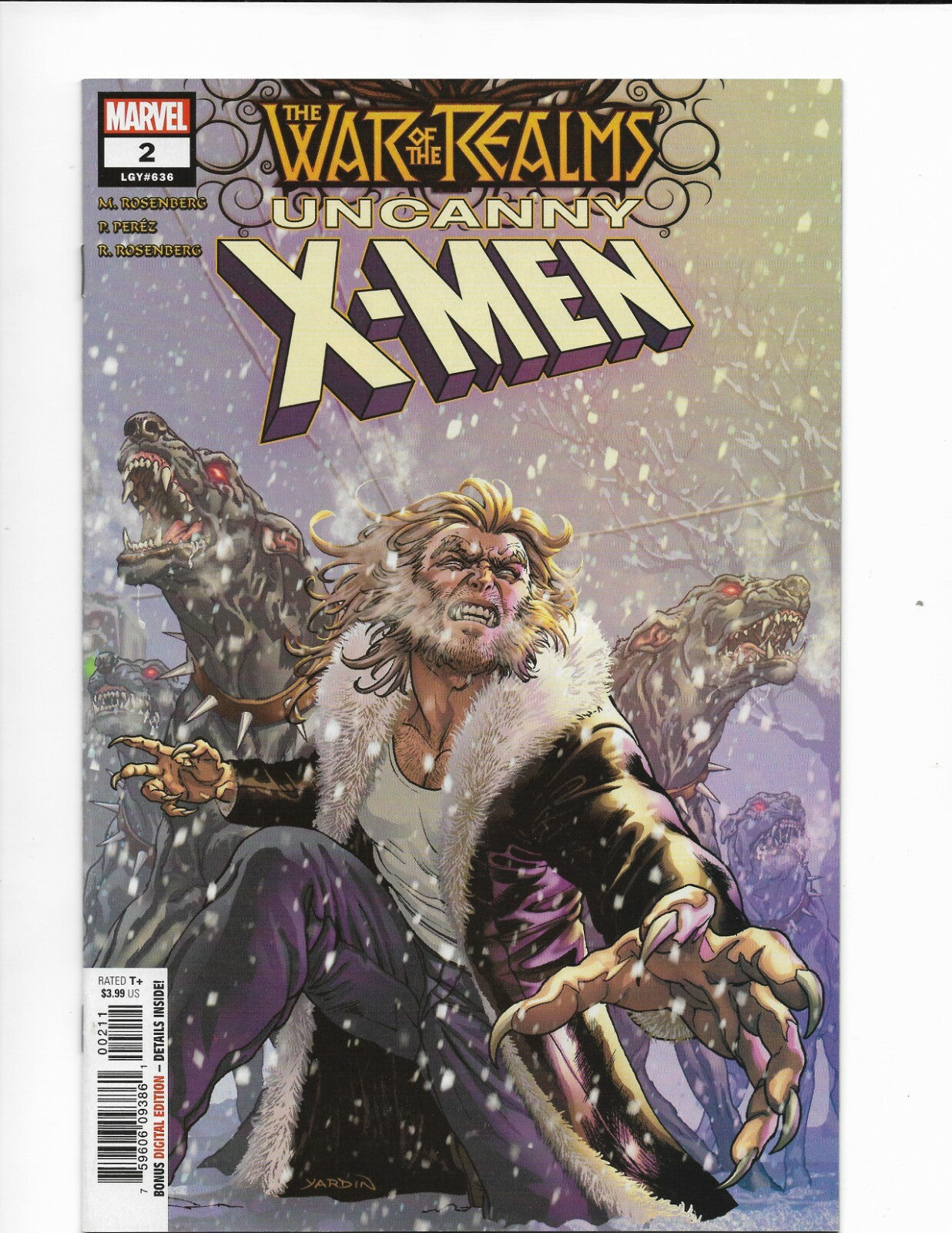 War of the Realms: Uncanny X-Men #2 (2019)/US Comic/bagged & boarded/1st Print
