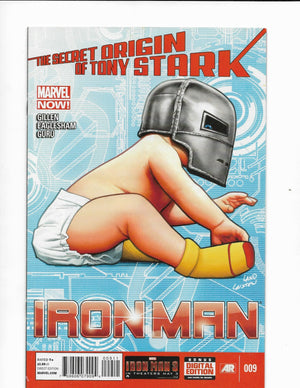 IRON MAN #009, MARVEL Comics SECRET Origins of Tony Stark