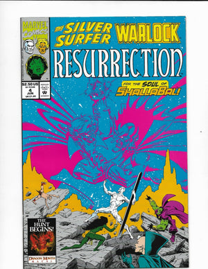 1993 THE SILVER SURFER WARLOCK RESURRECTION #4 SHALLABAL MARVEL COMICS