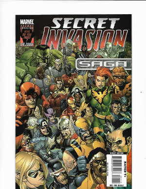 Secret Invasion Saga #1 (2008, Marvel) One-Shot History of Skrulls