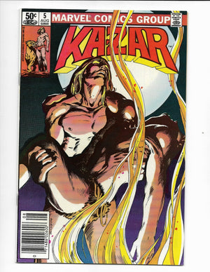 Ka-Zar The Savage #5 1981 [Bruce Jones, Brent Anderson] MARVEL COMICS