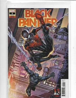 Black Panther #2 (Lashley Variant) Spider-Man on Cover NM Condition