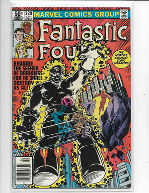 Fantastic Four # 229 NEWSSTAND VARAINT 1981