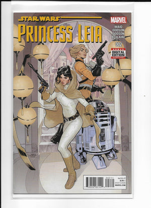 Princess Leia #2 (2015) Terry & Rachel Dodson Cover Star Wars 1st Print