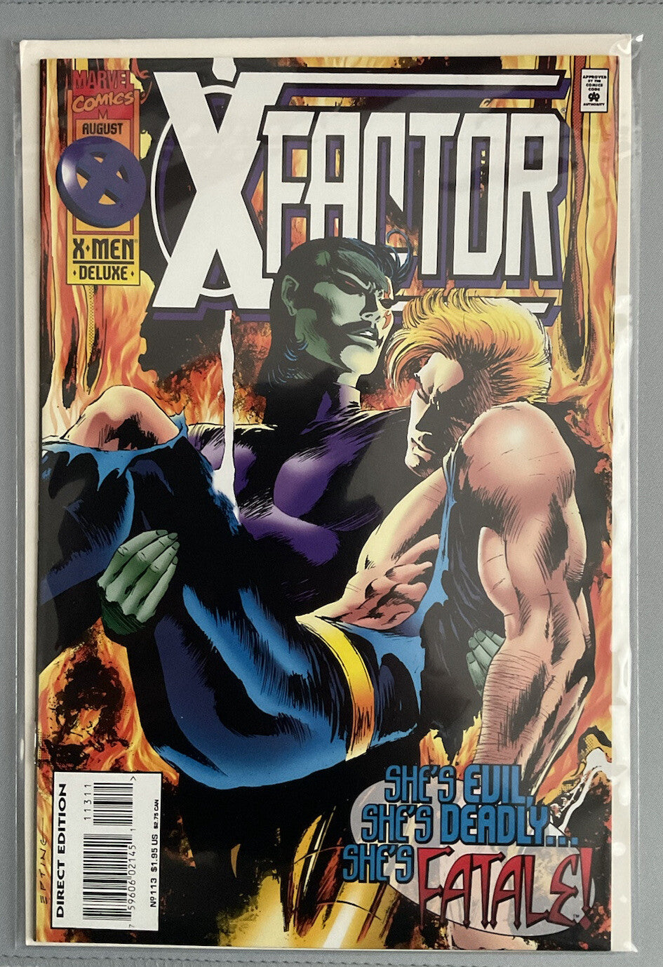 Marvel Comics X Factor #73, #93, #94, #95, #112, #113, #126 - VF