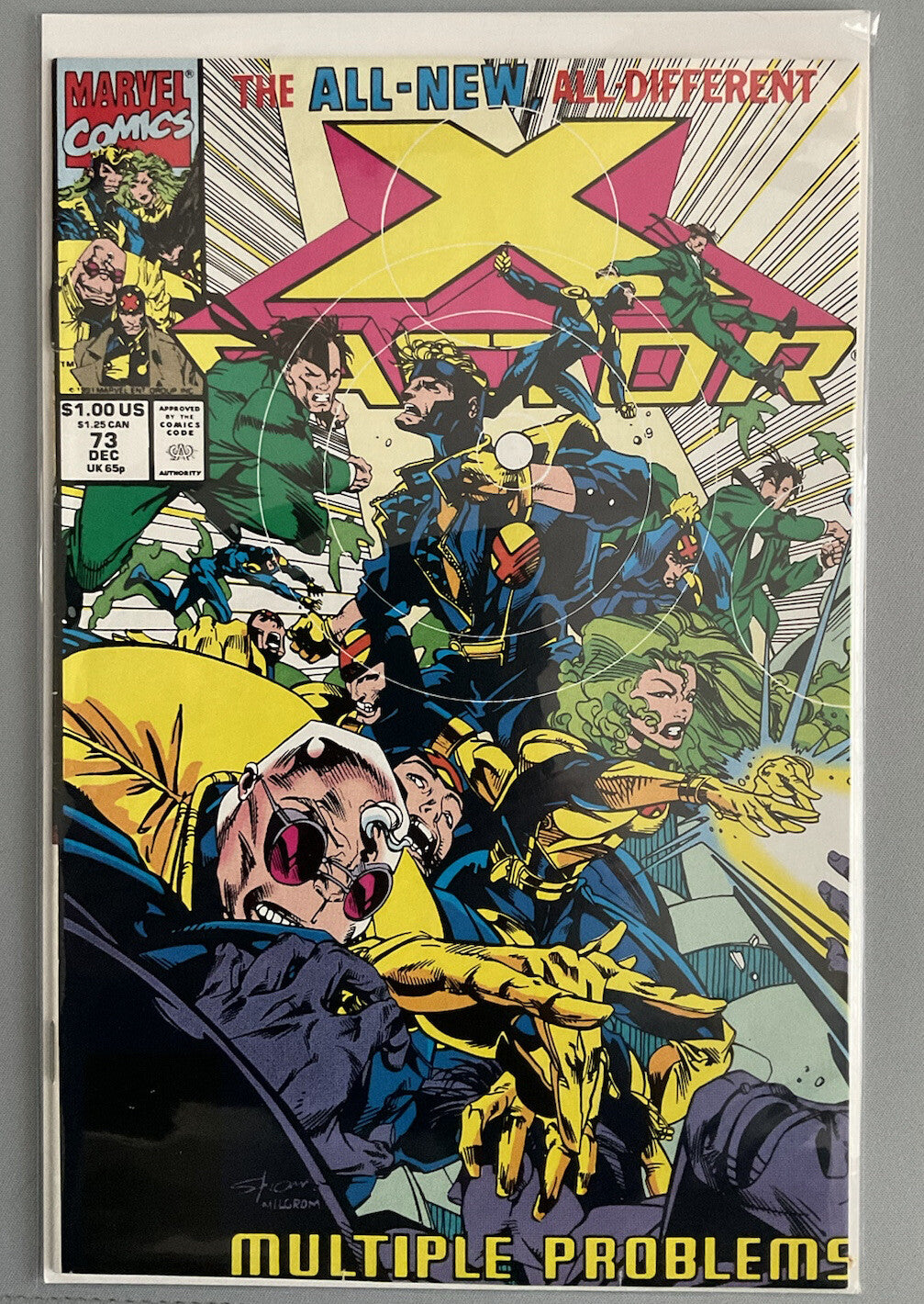 Marvel Comics X Factor #73, #93, #94, #95, #112, #113, #126 - VF