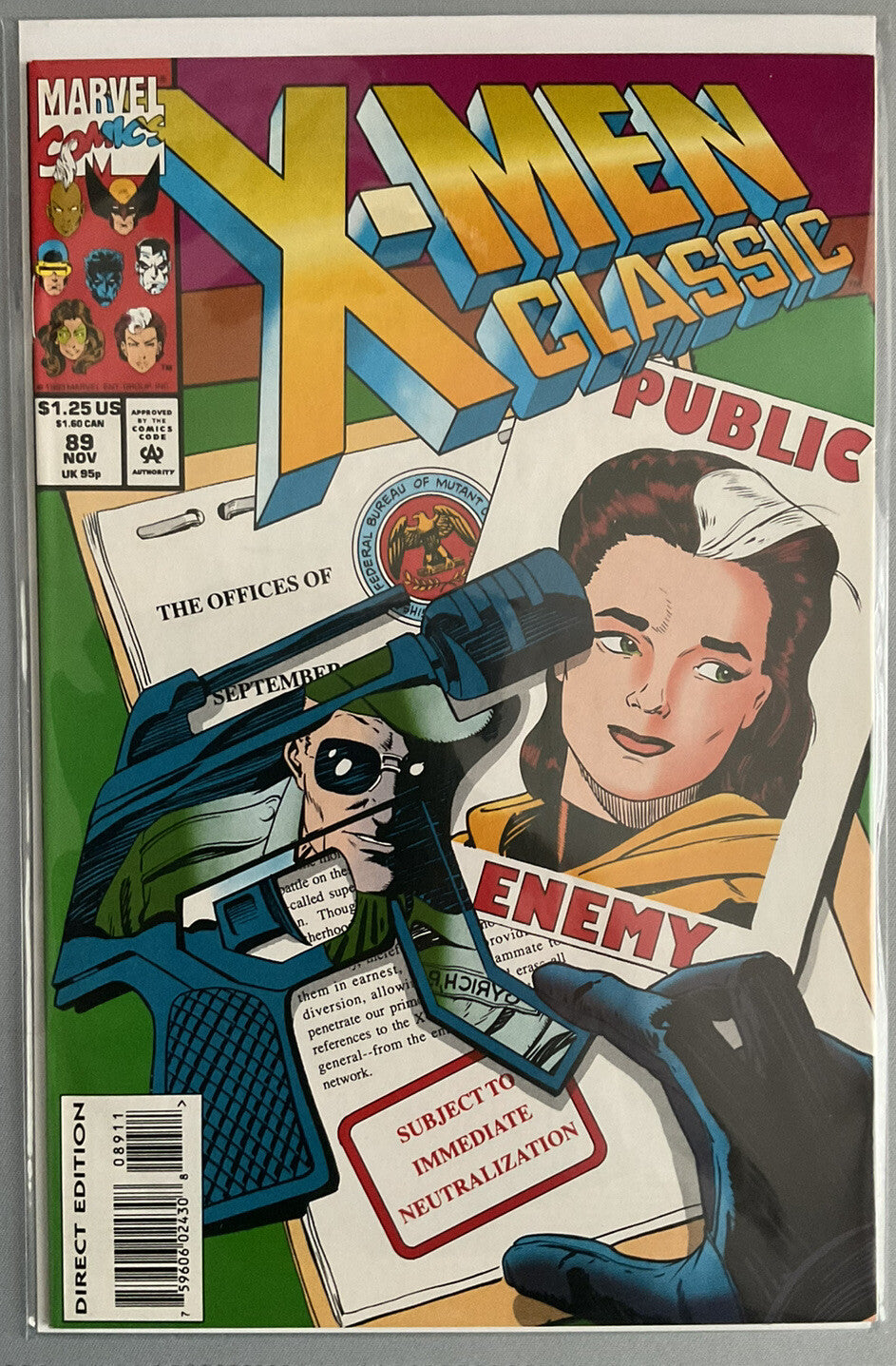 Marvel Comics X-Men #1, #4, #9, #18, #27, #89 - VF