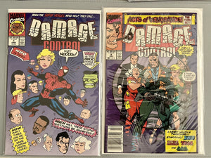 Marvel Comics DAMAGE CONTROL #1, #4 - VF-