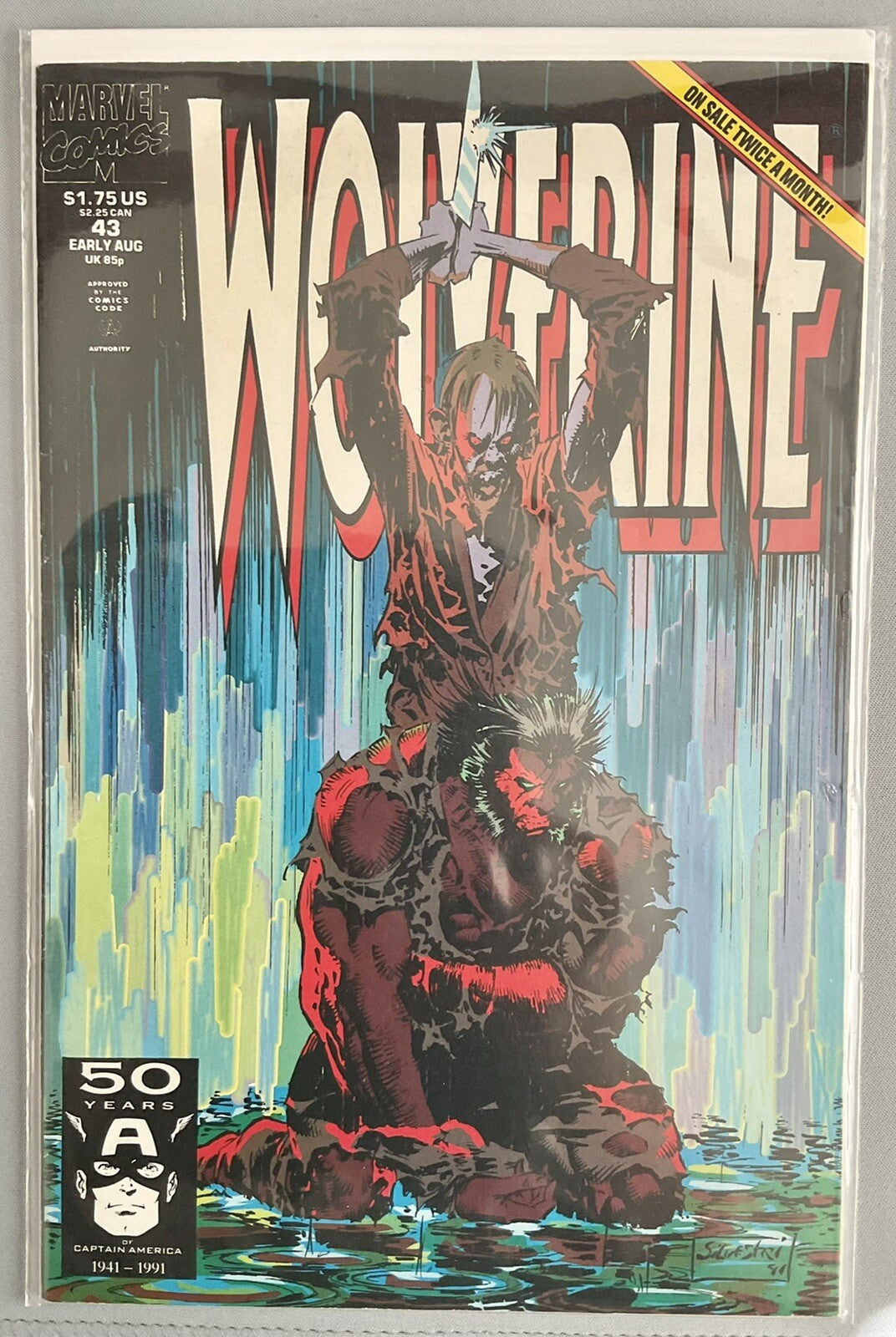 Marvel Comics WOLVERINE 1st Shiva #50, #7, #43, #51, #118