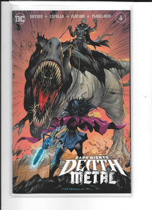 DARK NIGHTS DEATH METAL #4 * NM * Tyler Kirkham Trade Variant 10/21 