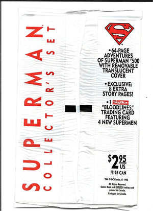64 Page Adventures Of Superman #500 DC Comics 1993 Sealed Collectors Edition