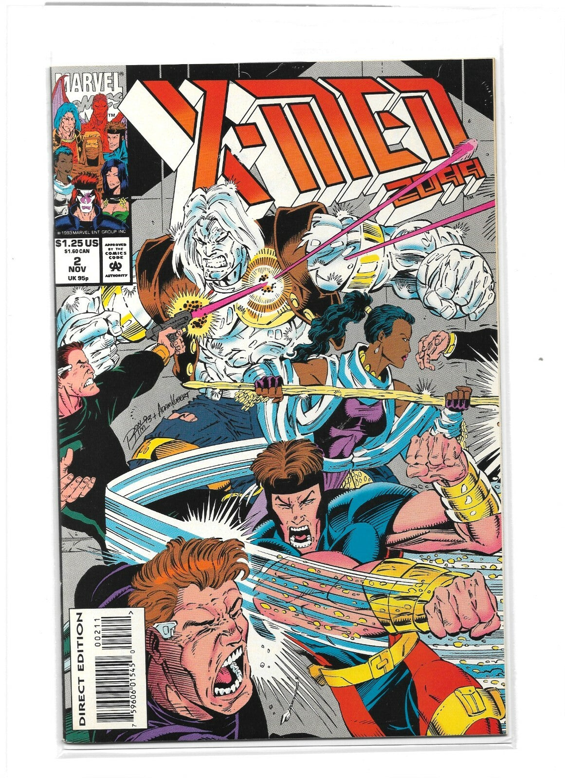 X-MEN 2099 # 2 1993 Marvel Comics