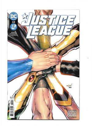 JUSTICE LEAGUE #62 (2021) 1ST PRINTING BAGGED & BOARDED MARQUEZ MAIN COVER