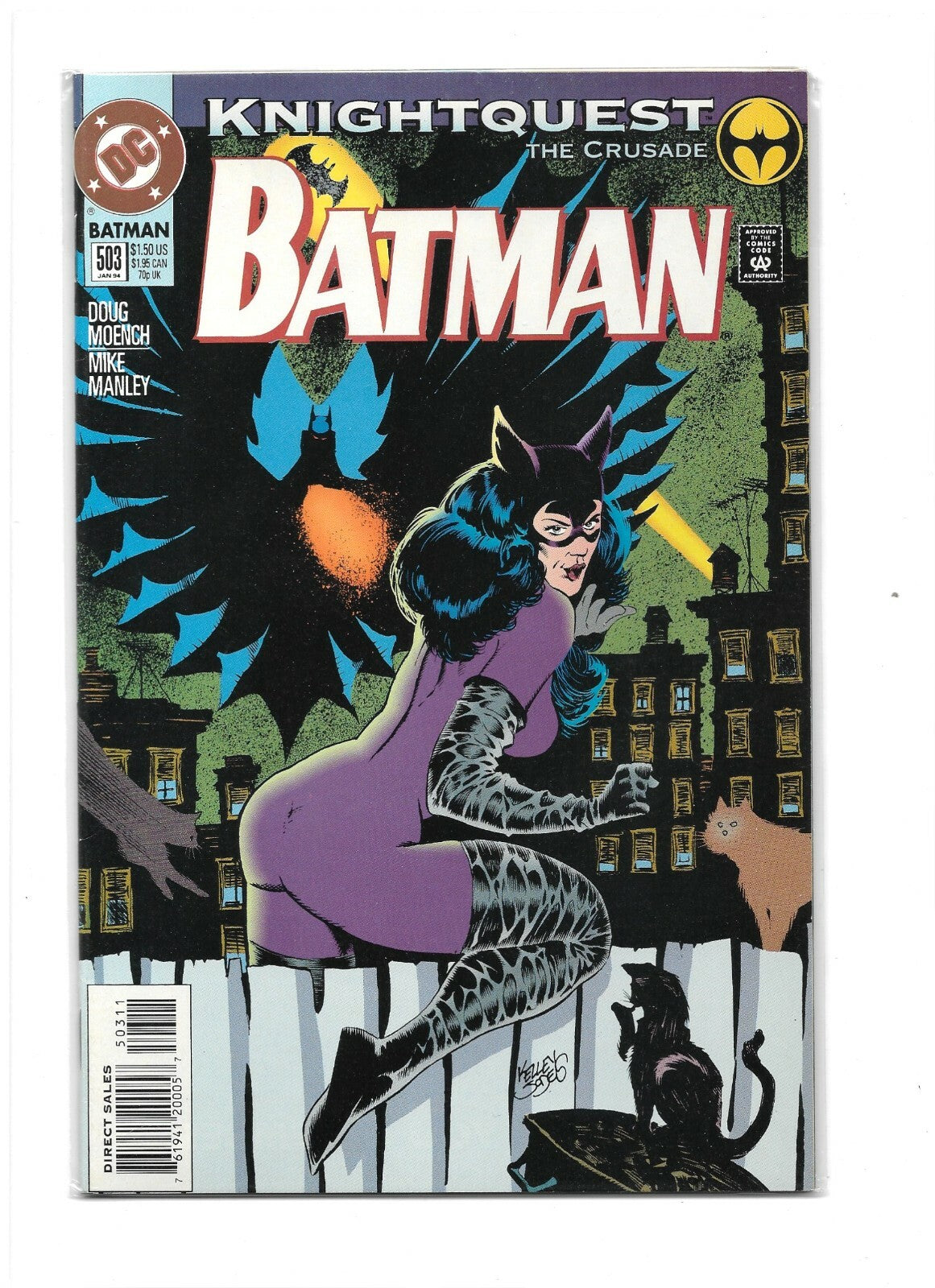 Batman #502 and 503 Knightquest Crusade 2 Books!