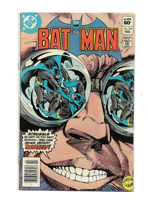 Batman #356 DC 1982 Ed Hannigan cover. Hugo Strange app. Newsstand.
