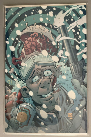 Behemoth Comics FREAK SNOW #1 RYAN G. BROWN VIRGIN VARIANT - 83 OUT OF 200 - NM