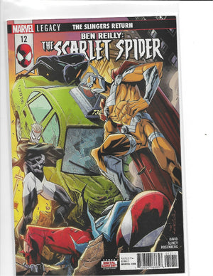 BEN REILLY THE SCARLET SPIDER #11, 12, 13 1ST PRINT 2018