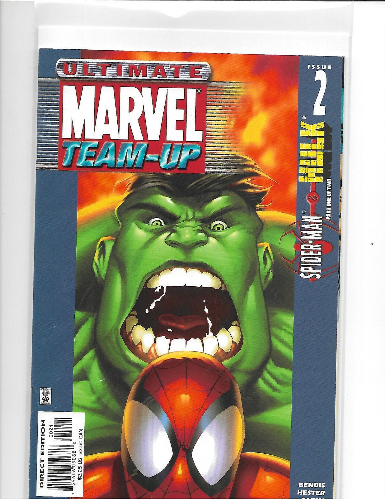 Ultimate Marvel Team-Up #2 (2001) Spider-man & Hulk