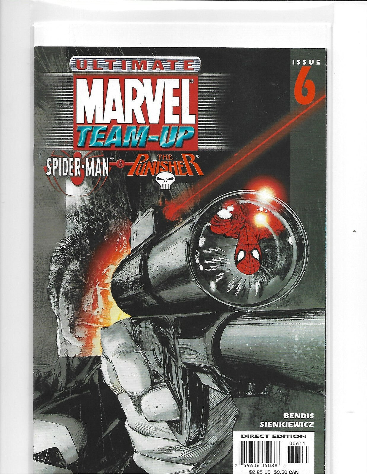 Ultimate Marvel Team-Up issue 6 Spider-Man Punisher Marvel Comics 2001