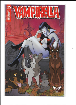 Vampirella #25 Cover ZB Fleecs & Forstner Stray Dogs FOC Dynamite 2021 NM+