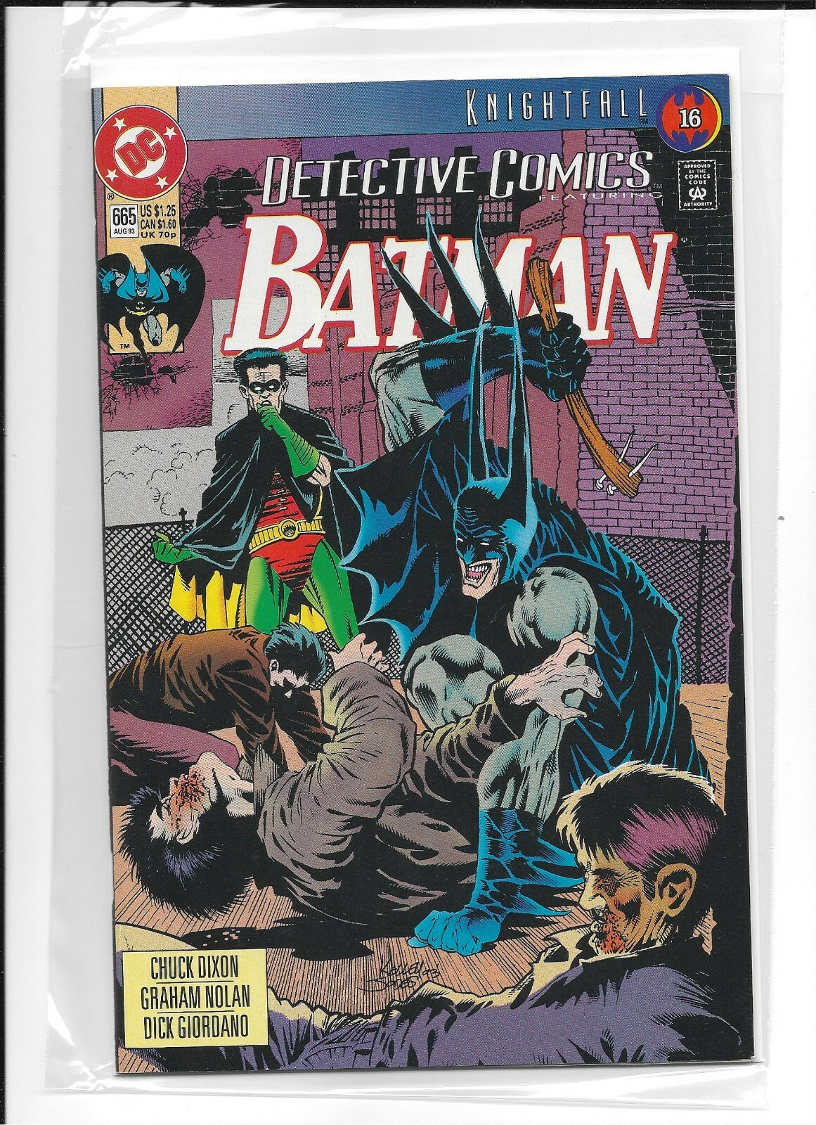 DETECTIVE COMICS #665 VF/NM DC