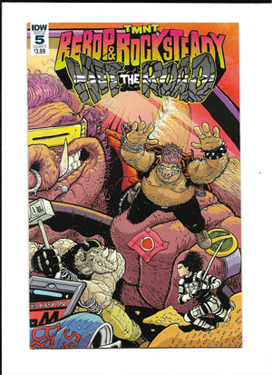 TMNT Bebop & Rocksteady Hit the Road #2 A Cover IDW NM CONDITION