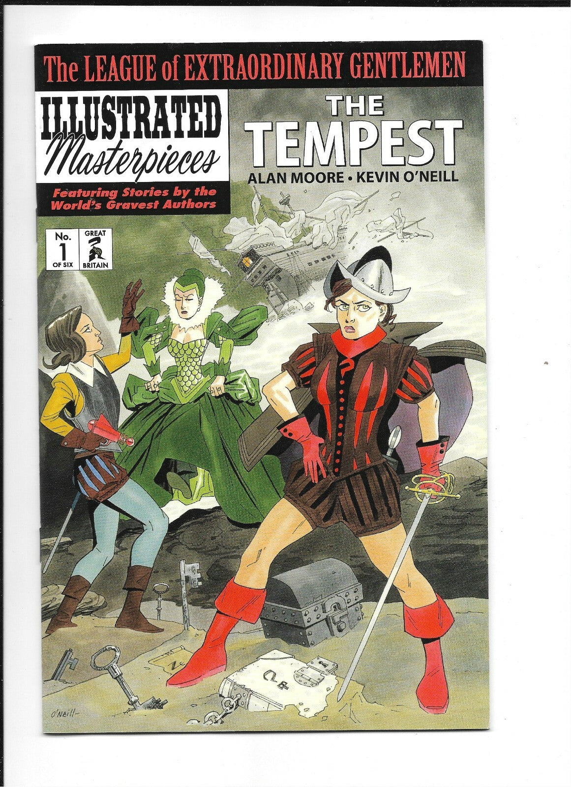 League Of Extraordinary Gentlemen: The Tempest #1 Alan Moore (2018) NM CONDITION
