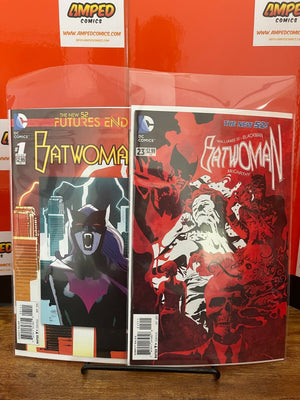 BATMWOMAN FUTURES END #1 AND BATWOMAN 23 AND VF+/NM