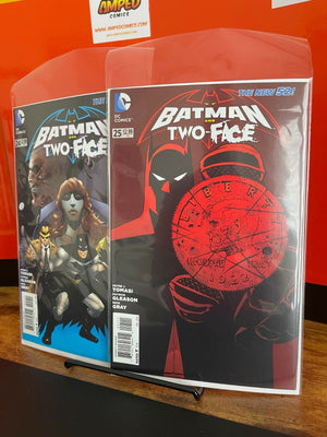 Batman And Two Face The New 52 -Comic Books- 2014 #24 and #25