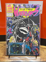 The New Warriors - 5 Issue Comic Lot - #20 29 32 37 & Annual #3 with CARD