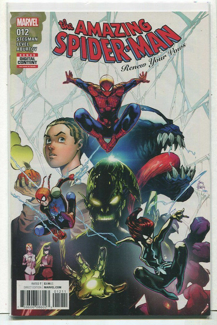 Marvel Comics: The Amazing Spider-man Renew Your Vows #12 (2017)