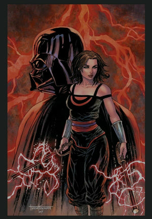 STAR WARS CRIMSON REIGN #1 TYLER KIRKHAM EXCLUSIVE TRADE VARIANT SET NM